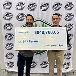 305 Farms Cannabis Grow Gets $850,000 Energy Efficiency Rebate From Consumers Energy